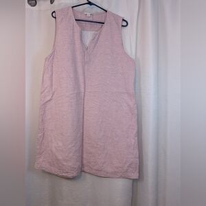 beachlunchlounge Pink Striped Swim Coverup